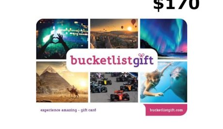 BucketlistGift USD 170 Gift Card US