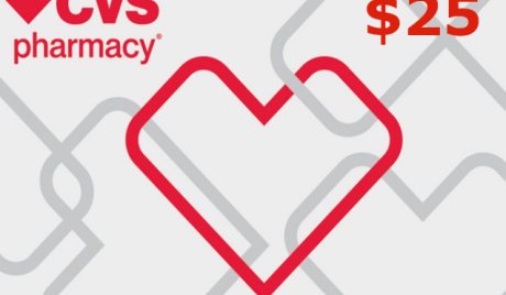 CVS Pharmacy $25 Gift Card US