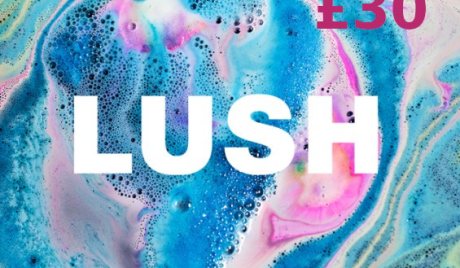 Lush GBP 30 Gift Card UK