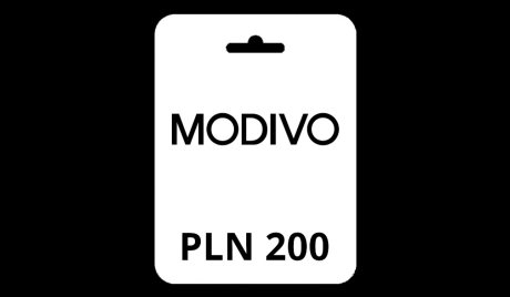 MODIVO PLN 200 Gift Card PL