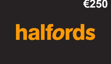 Halfords €250 Gift Card IE