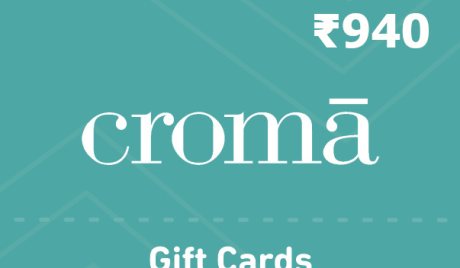 Croma INR 940 Gift Card IN