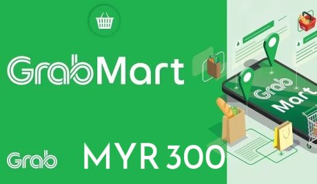 GrabMart MYR 300 Gift Card MY