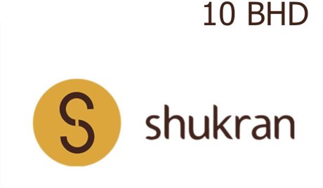 Shukran BHD 10 Gift Card BH