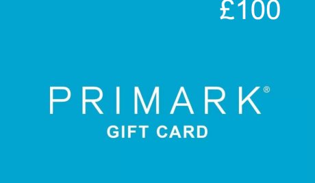 Primark £100 Gift Card UK