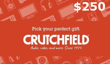 Crutchfield $250 Gift Card US