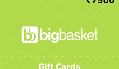 BigBasket INR 7500 Gift Card IN