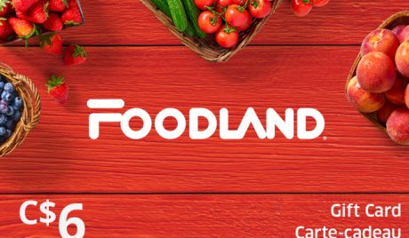 Foodland CAD 6 Gift Card CA