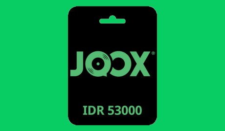 JOOX IDR 53000 Gift Card ID