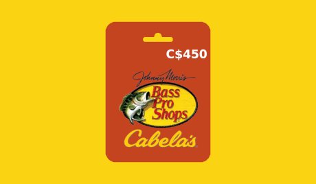 Bass Pro / Cabela's CAD 450 Gift Card CA