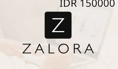 Zalora IDR 150000 Gift Card ID
