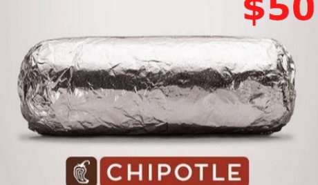 Chipotle $50 Gift Card US