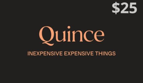 Quince USD 25 Gift Card US