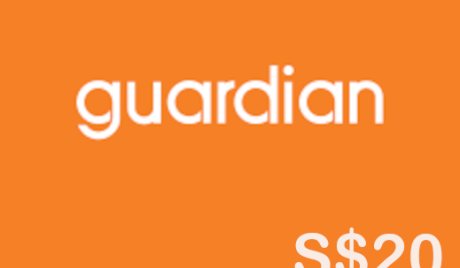 Guardian S$20 Gift Card SG