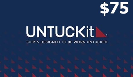UNTUCKit $75 Gift Card US