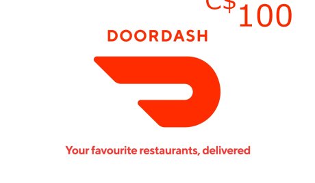 DoorDash C$100 Gift Card CA