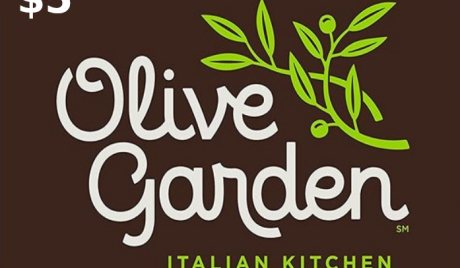 Olive Garden $5 Gift Card US