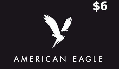 American Eagle $6 Gift Card US