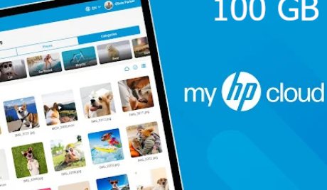 Hewlett Packard - myHPcloud Cloud Storage 100 GB AU Key