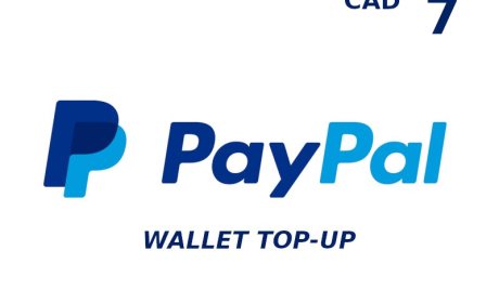 PayPal Wallet CAD 7 Top Up