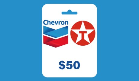 Chevron and Texaco USD 50 Gift Card US