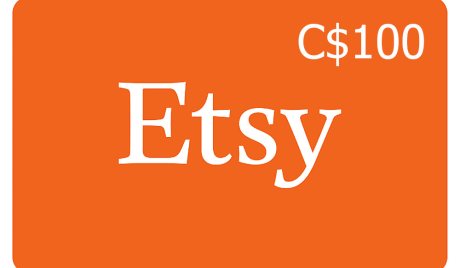 ETSY CAD 100 Gift Card CA