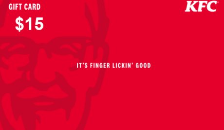 KFC $15 Gift Card US