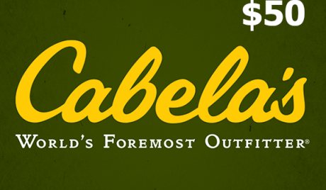 Cabelas C$50 Gift Card CA