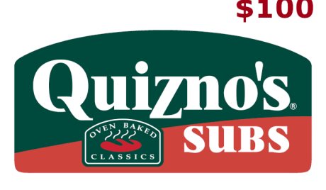 Quizno's $100 Gift Card US