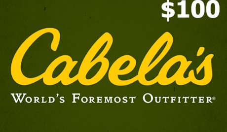 Cabelas $100 Gift Card US