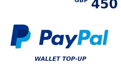 PayPal Wallet 450 GBP Top Up