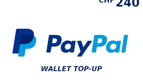 PayPal Wallet CHF 240 Top Up