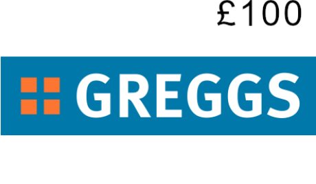 Greggs £100 Gift Card UK