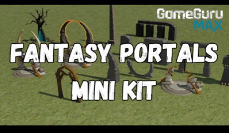 GameGuru MAX - Low Poly Mini Kit: Fantasy Portals DLC Steam CD Key