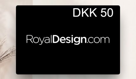 Royal Design 50 DKK Gift Card DK