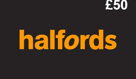 Halfords £50 Gift Card UK