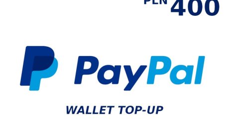 PayPal Wallet PLN 400 Top Up