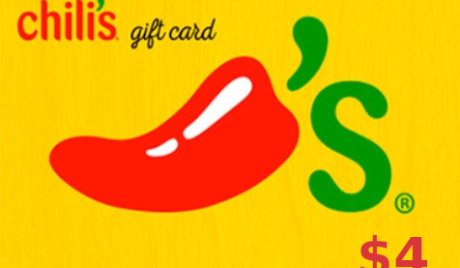 Chili's $4 Gift Card US