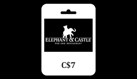 Elephant & Castle CAD 7 Gift Card CA