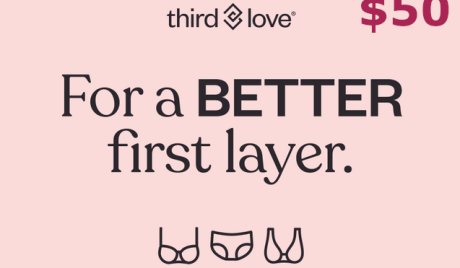 ThirdLove $50 Gift Card US