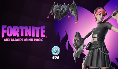 Fortnite - Metalcore Mina Pack EU XBOX One / Xbox Series X|S CD Key