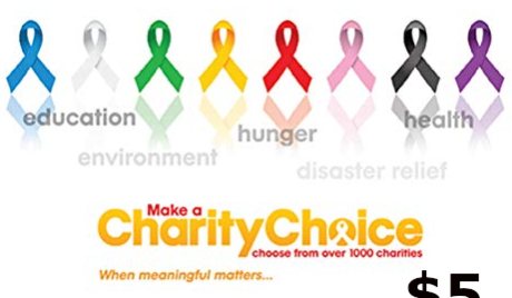 CharityChoice $5 Gift Card US