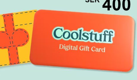 Coolstuff 400 SEK Gift Card SE