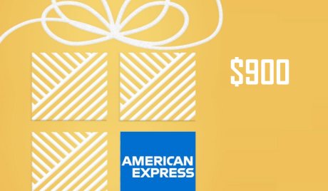 American Express USD 900 Gift Card US