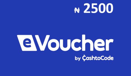 CashtoCode ₦2500 Gift Card NG