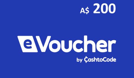 CashtoCode A$200 Gift Card AU