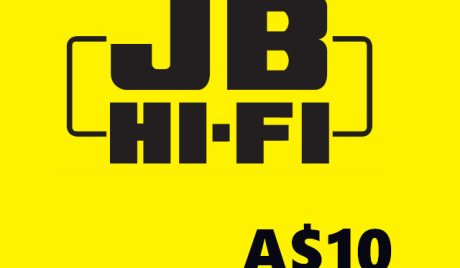 JB Hi-Fi A$10 Gift Card AU