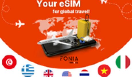 eSIM Fonia Travel North America - 1 GB Data (valid for 7 Days)