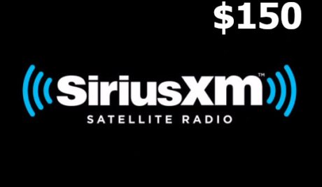SiriusXM $150 Gift Card US
