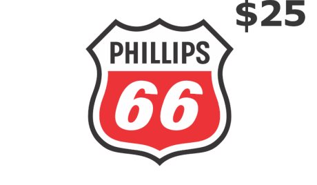 Phillips 66 USD 25 Gift Card US